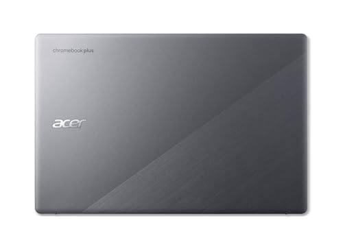acer Chromebook Plus 515 Laptop with Google AI – 15.6" Full HD 1920 x 1080 IPS Touch Display | Intel Core i3-1305U | 8GB LPDDR5X | 256GB SSD | Wi-Fi 6E | FHD Camera | Chrome OS | CB515-2HT-33M4