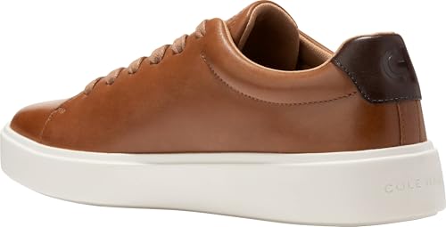 Cole Haan Mens Grand Crosscourt Traveler Sneaker, British Tan/Dark Chocolate/Egret, 9.5-M US