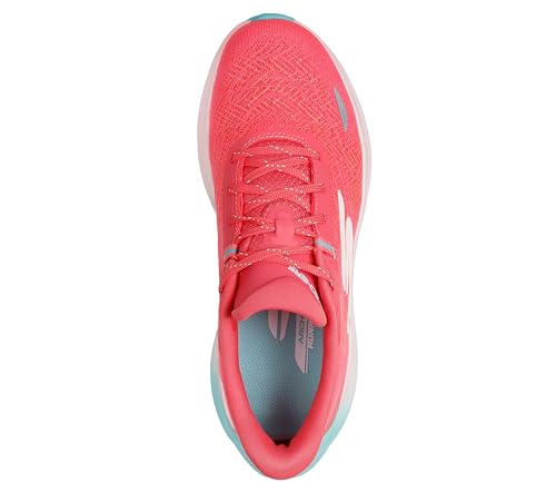 Skechers Women's Aero Spark Running Shoe, Coral, 8.5