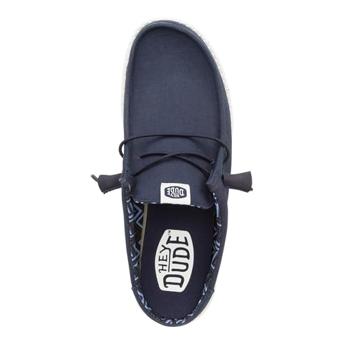 Wally Slip Stretch Canvas - Navy
