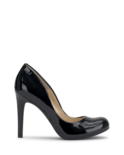 Jessica Simpson Women's Calie Pump, Black Patent, 8 Wide