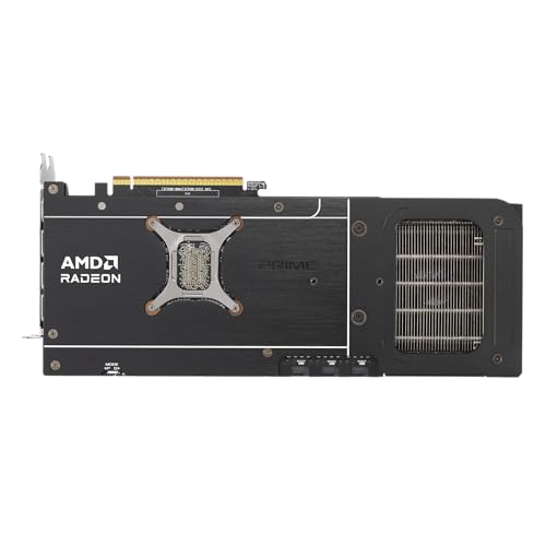 ASUS Prime Radeon™ RX 9070 XT OC Edition Graphics Card, AMD (PCIe 5.0, HDMI/DP 2.1, 2.5-Slot Design, Axial-tech Fans, Ball Bearings, Dual BIOS, GPU Guard)