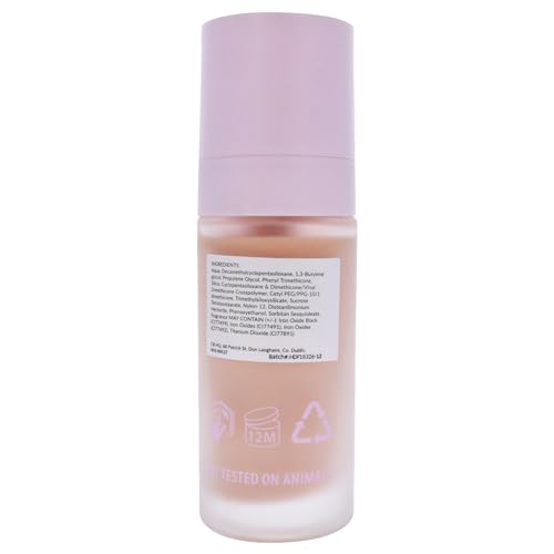 Carter Beauty By Marissa Carter Full Measure HD Foundation- Water-Based, Super Soft Skin Perfector - Vegan And Cruelty Free, Paraben And Sulfate Free - Meringue - 1.01 OZ