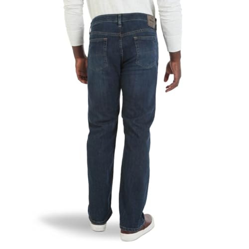 Authentics Comfort Flex Waist Relaxed Fit Jean, carbon, 48W x 30L