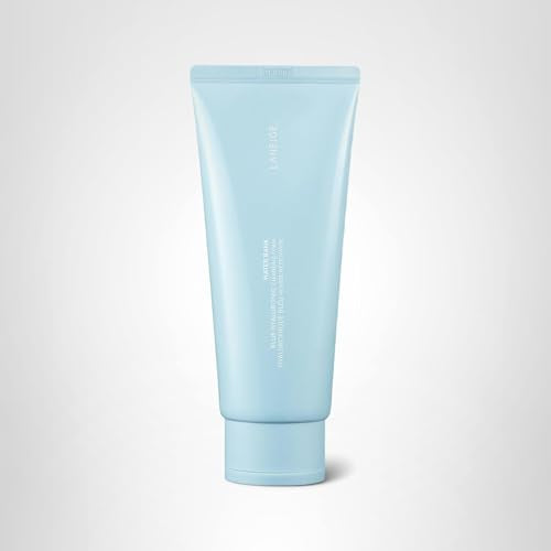 LANEIGE Water Bank Cleansing Foam: Hydrating Face Wash and Makeup Remover with Hyaluronic Acid & Papain Enzyme for Smooth, Soft Skin