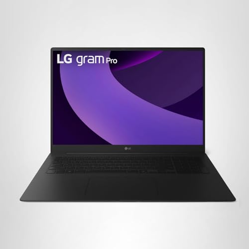 LG gram Pro 17-inch Lightweight Laptop Computer, Intel Evo Edition Powered by Intel Core Ultra7 255H Processor, NVIDIA RTX5050, Windows 11 Home, 32GB RAM, 2TB SSD, Black