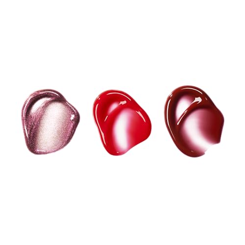 r.e.m. beauty Wicked: For Good | Plumping Lip Gloss Trio | Plum Petals, Pretty as a Poppy & Poppy Punch | Hydrating, High-Shine, Non-Sticky Lip Gloss Set for Softer, Smoother Lips