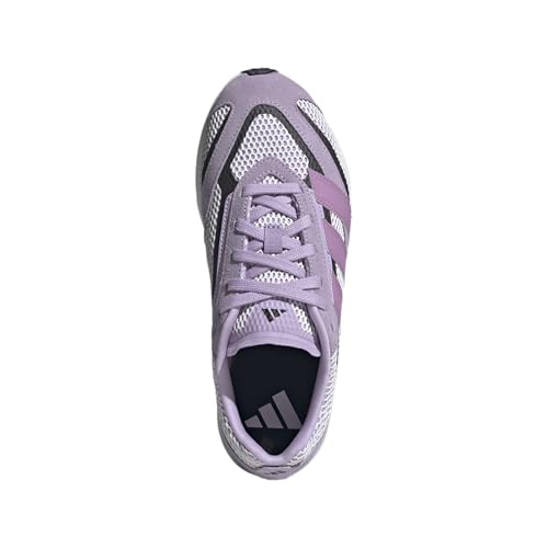 Adidas Women's Lightblaze LP, Powder Plum/Preloved Purple/Carbon, 7