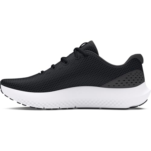 Under Armour Men's Charged Surge 4, (001) Black/Anthracite/White, 11.5, US