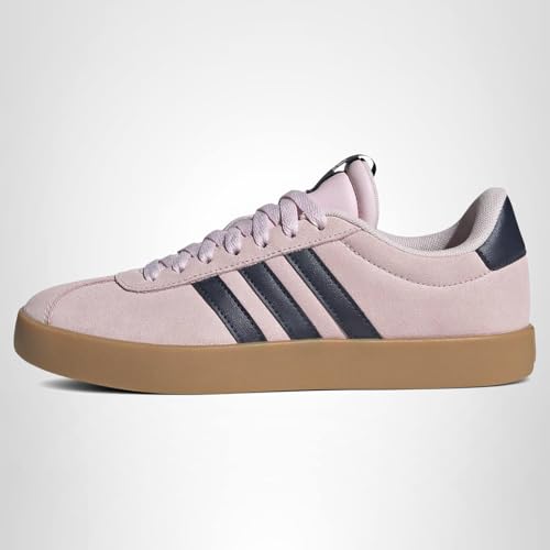 Adidas Womens VL Court 3.0 Sportswear, Clear Pink/Ink/Gum, 9.5