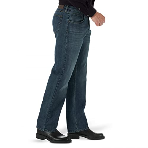 Wrangler Free-to-Stretch Relaxed Fit Jean Marine