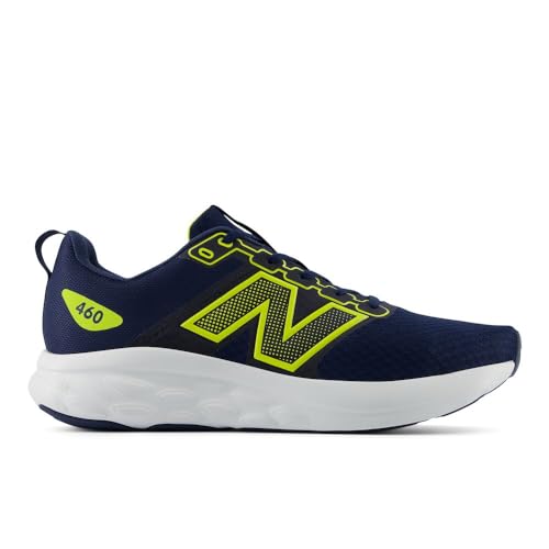 New Balanace Men's 460 V4 Running Shoe, Nb Navy/Firefly, 11.5 X-Wide