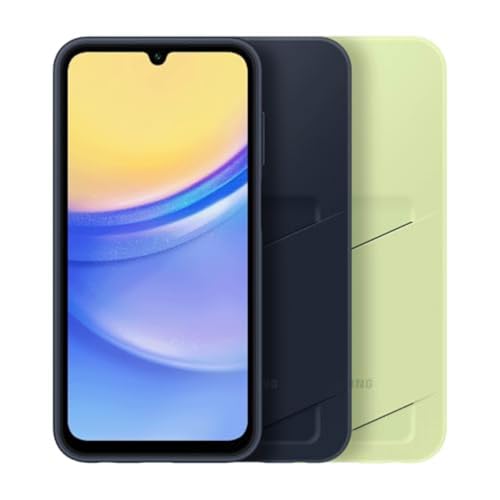SAMSUNG Galaxy A15 5G A Series Cell Phone, 128GB Unlocked Android Smartphone, AMOLED Display, Expandable Storage, Knox Security, Super Fast Charging, Hi-Res Camera, US Version, 2024, Blue Black