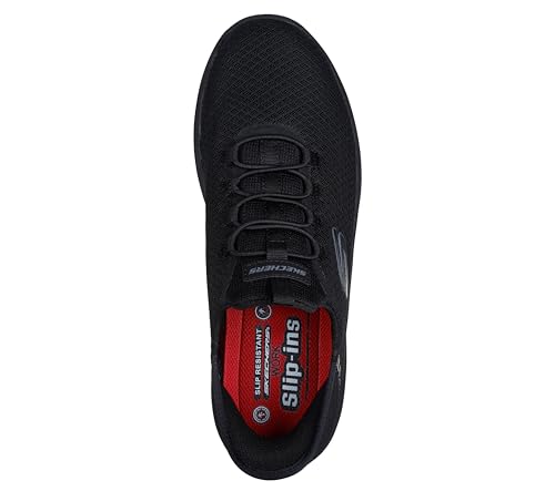 Skechers Men's Summits Colsin Sr Hands Free Slip -Ins, BBK, 12
