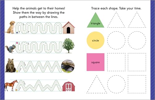 My First Learn-to-Write Workbook: Practice for Kids with Pen Control, Line Tracing, Letters, and More! (My First Preschool Skills Workbooks)
