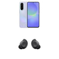 Samsung Galaxy A36 128GB, 5G Unlocked Android Smartphone, Awesome Lavender w/ Galaxy Buds FE True Wireless Bluetooth Earbuds, Graphite