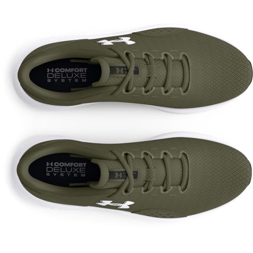 Under Armour Men's Charged Surge 4, (301) Marine OD Green/Marine OD Green/White, 9.5, US