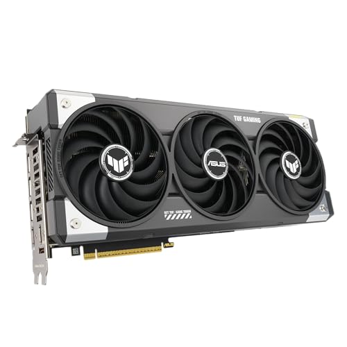 ASUS TUF GeForce RTX™ 5070 12GB GDDR7 OC Edition Graphics Card, NVIDIA, Desktop (PCIe® 5.0, HDMI®/DP 2.1, 3.125-Slot, Military-Grade Components, Protective PCB Coating, Axial-tech Fans)
