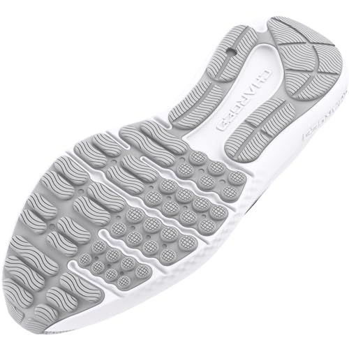 Under Armour Men's Charged Surge 4, (100) White/Halo Gray/Black, 11, US