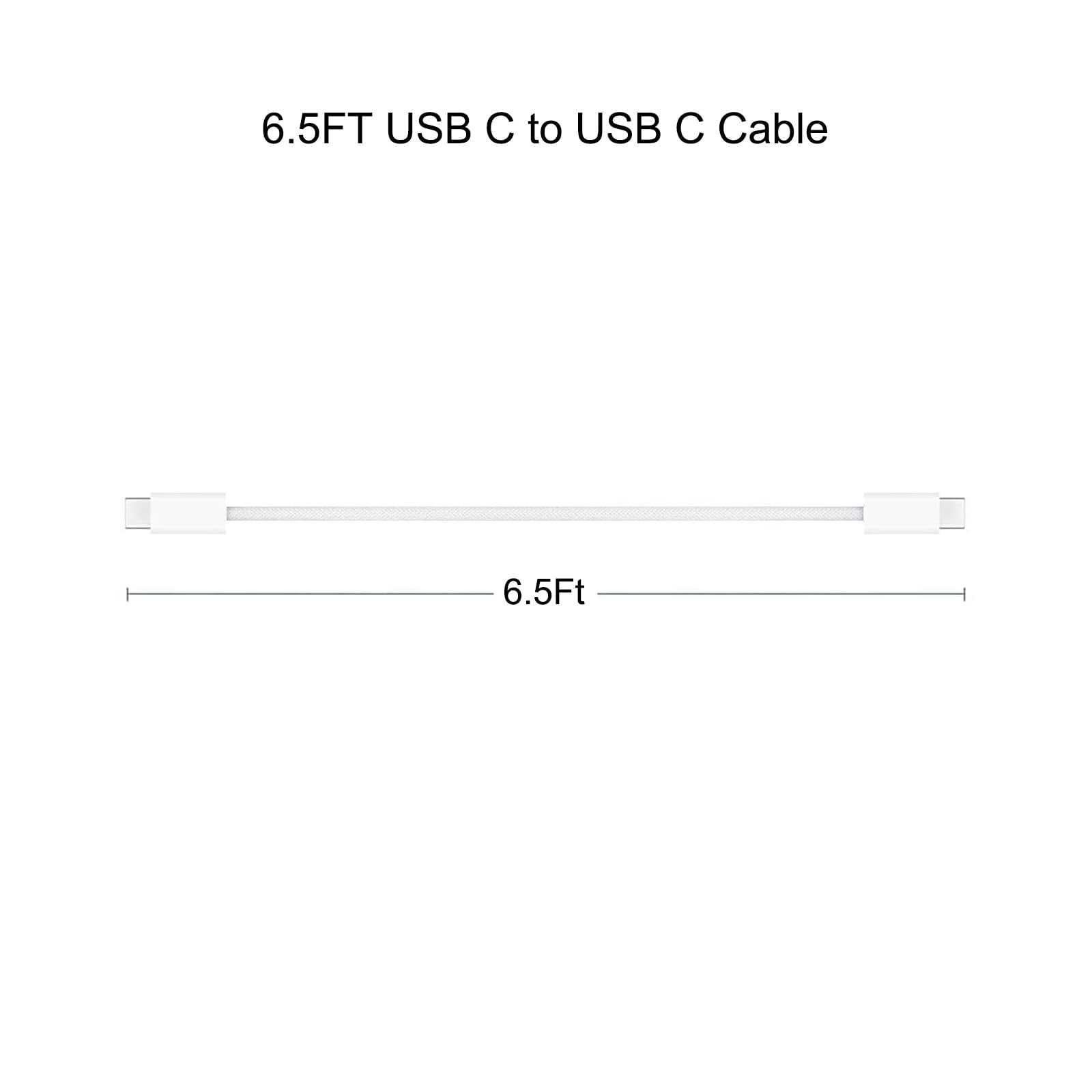6FT 20W Fast Charger Adapter for NEW AirPod Pro 3 2025 AirPods 4 Gen 4 Generation,AirPods Pro 2 2nd,Max 2 2024, iPhone 17 16e 16 15,iPad 10th USB C Cable Charging Head,Samsung A14 A13 A15 A16 A03S A53