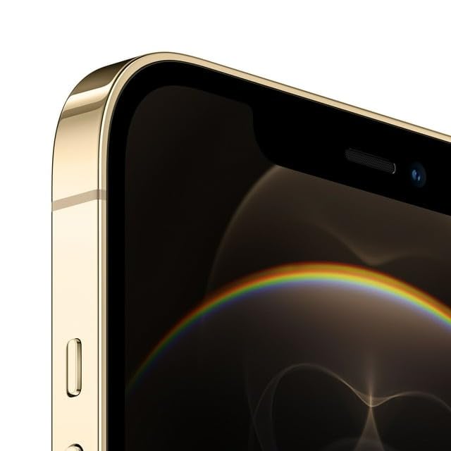 Apple iPhone 12 Pro Max 5G, US Version, 128GB, Gold for AT&T (Renewed)