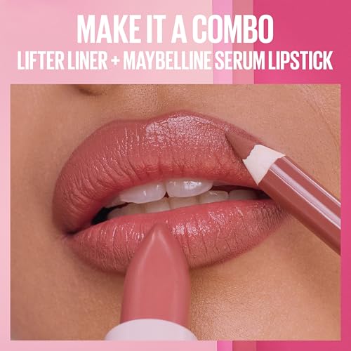 MAYBELLINE Serum Lipstick, Hydrating Lip Makeup with 8HRs of Lip Plumping Moisture with Hyaluronic Acid + Oil Blend, Hold The Door (Midtone Mauve Matte)