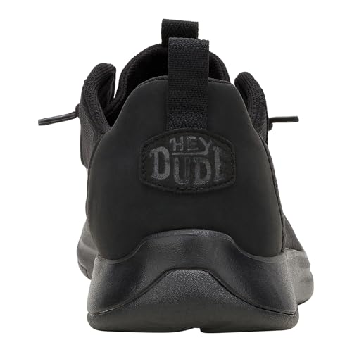 HEYDUDE Wally Drift Mesh - Black/Black