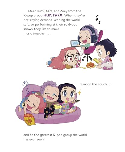 For the Fans! (KPop Demon Hunters): Official Storybook (Little Golden Book)