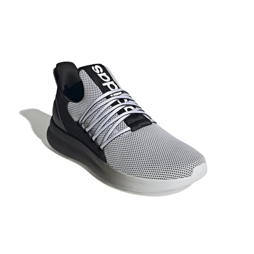 Adidas Men's Lite Racer Adapt 7.0, White/Black/White, 9