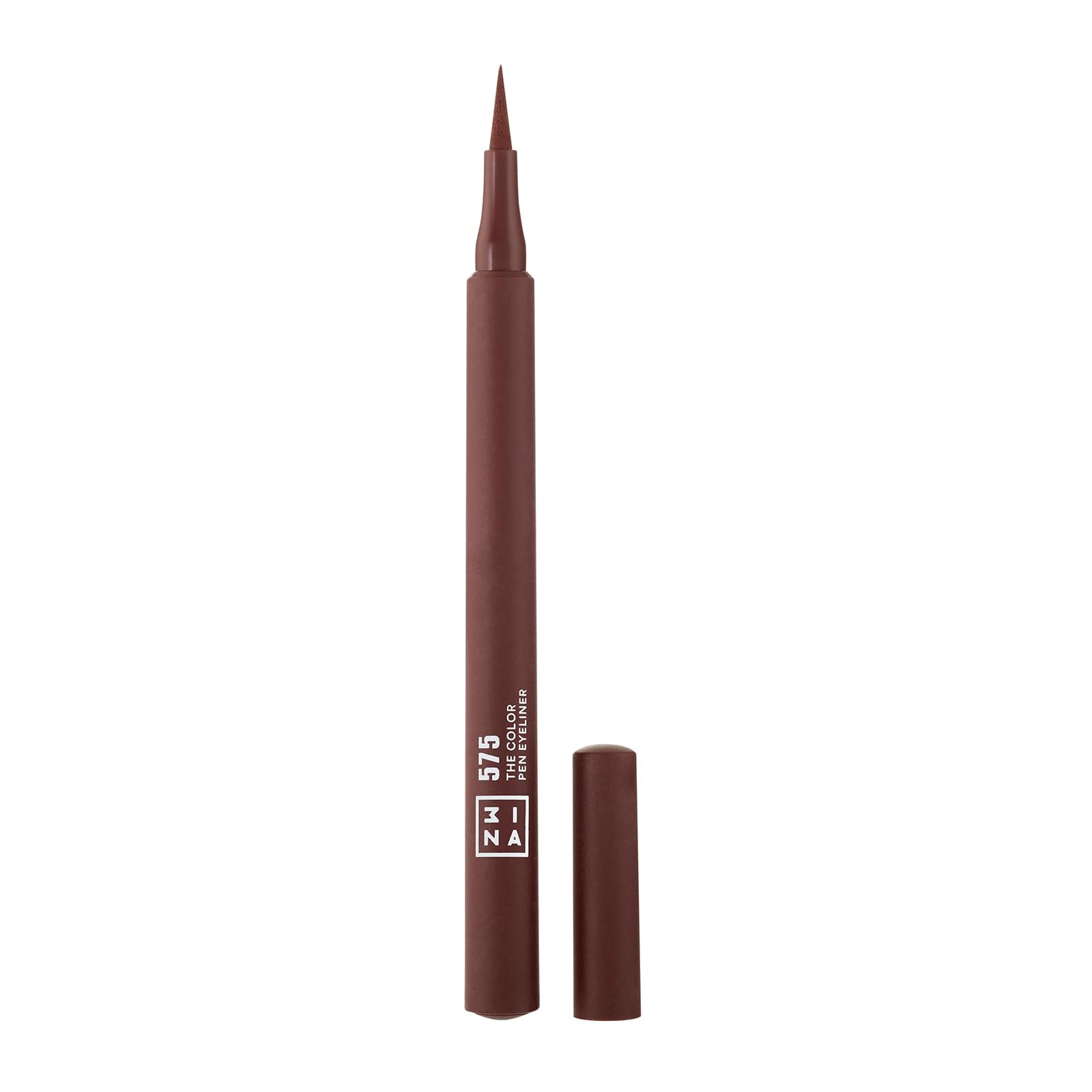 3INA The Color Pen Eyeliner - Waterproof Colorful Liquid Eyeliner Pencil for Bold Looks - Precise Felt Tip - 14 Hour Wear Eye Makeup - 575-0.034 oz