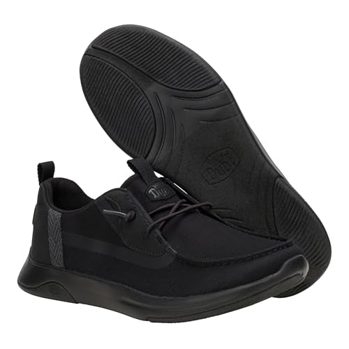 HEYDUDE Wally Drift Mesh - Black/Black