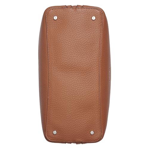 Calvin Klein Garnet Triple Compartment Tote, Caramel, One Size
