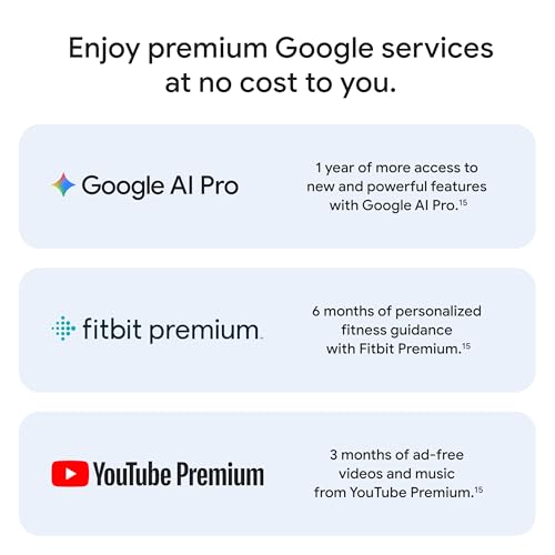 Google Pixel 10 Pro XL - Unlocked Android Smartphone - Gemini AI Assistant, Triple Rear Camera System, Fast-Charging 24+ Hour Battery, and 6.8" Super Actua Display - Obsidian - 256 GB (2025 Model)
