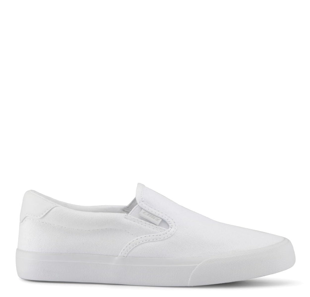 Lugz Women's Clipper Sneaker, White, 7 M US
