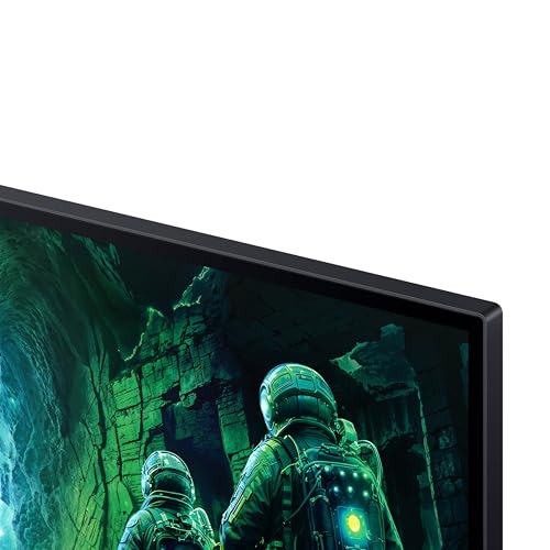 SAMSUNG 27” Odyssey G5 G53F QHD Resolution Gaming Monitor, HDR10, 200Hz Refresh Rate, IPS Panel, AMD FreeSync™ Premium, Black Equalizer, Auto Source Switch, LS27FG532ENXZA