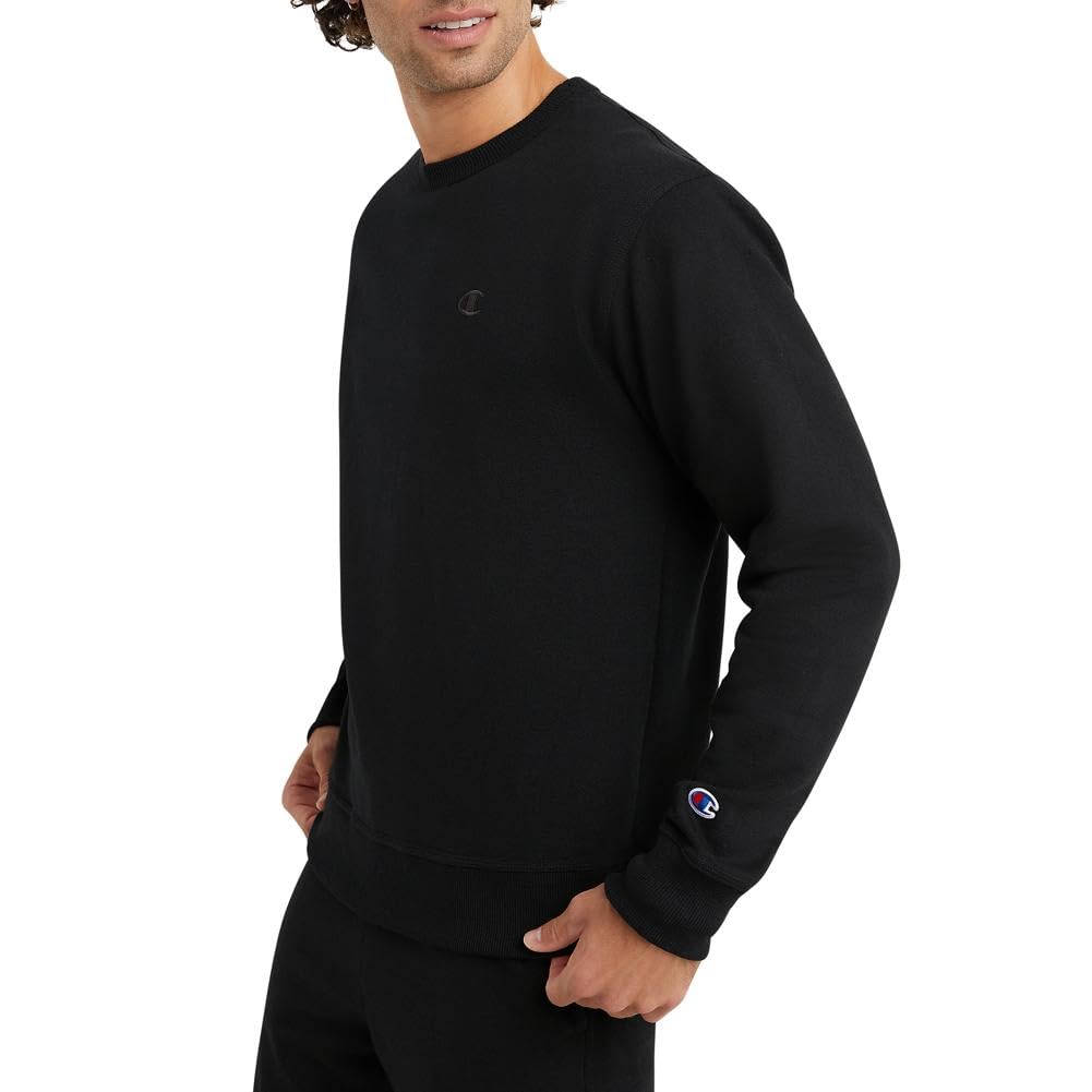 Champion Men's Crewneck, Fleece Sweatshirt, Crewneck Sweatshirts(Reg. or Big & Tall)