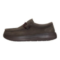 HEYDUDE Wally COMF Suede Major Brown/Mole Brown Size 11, Men’s Shoes, Slip-on Loafers, Comfortable & Light-Weight