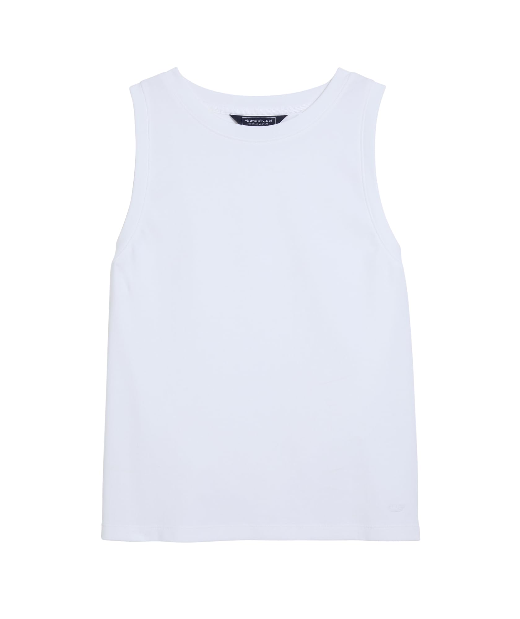vineyard vines Deluxe Layering Tank, White Cap, M