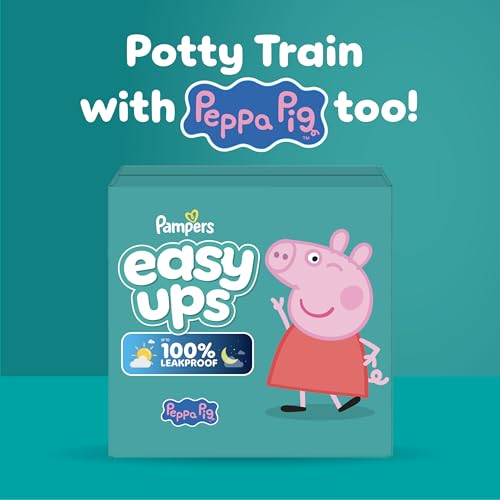 Pampers Training Pants - Easy Ups Boys & Girls Bluey - Size 3T-4T, 124 Count, Children's Potty Underwear (Packaging May Vary)