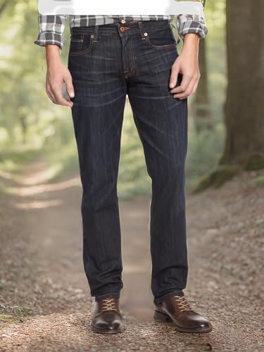 Lucky Brand Men's 221 Original Straight Leg Jean, Barite, 33W X 34L