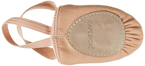 Capezio Women's Canvas Pirouette ii Dance Shoe, Nude, Medium