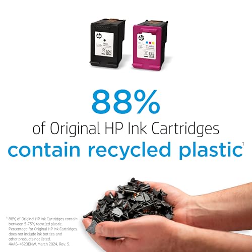 HP 936 Black, Cyan, Magenta, Yellow Ink Cartridges (4-Pack) | Works with OfficeJet 9120, Pro 9110, 9120, 9130, Wide Format 9730 | Eligible for Instant Ink | 6C3Z5LN