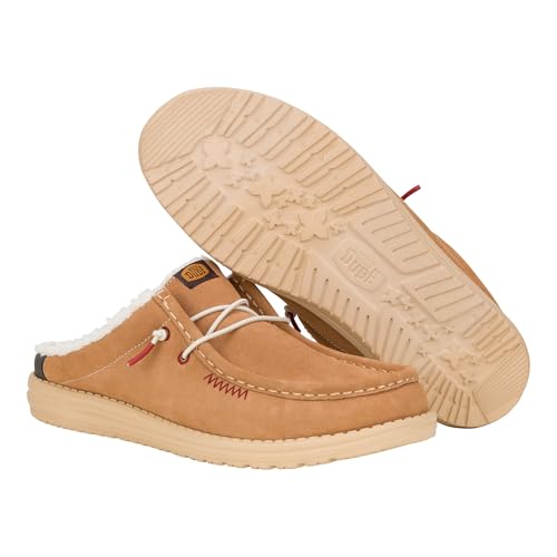 HEYDUDE Men's Wally Slip Sneaker Beige