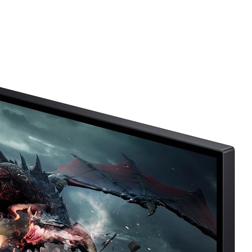SAMSUNG 27-Inch Odyssey G50D Series QHD Fast IPS G-Sync Compatible Gaming Monitor, 1ms, VESA DisplayHDR 400, 180Hz, AMD FreeSync, Adjustable Stand, Eye Saver Mode, LS27DG500ENXZA