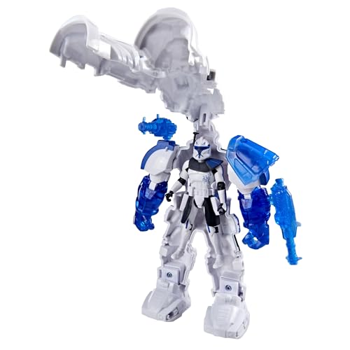 STAR WARS Epic World of Action Clone Captain Rex Mech Force Suit, 6.5-Inch Mech Suit & 4-Inch Action Figure, Toys for Boys & Girls Ages 4+ (Amazon Exclusive)