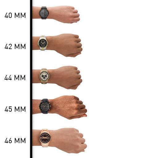 Armani Exchange A｜X Men's Chronograph Black & Gray Silicone Strap Watch (Model: A|X1331)