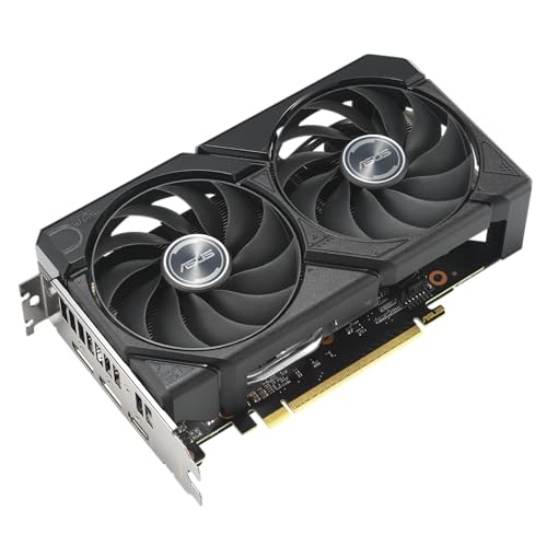 ASUS Dual Radeon™ RX 9060 XT 16GB GDDR6 Graphics Card (PCIe 5.0, HDMI 2.1b, DisplayPort 2.1a, 2.5-Slot Design, Axial-tech Fan Design, 0dB Technology, and More)