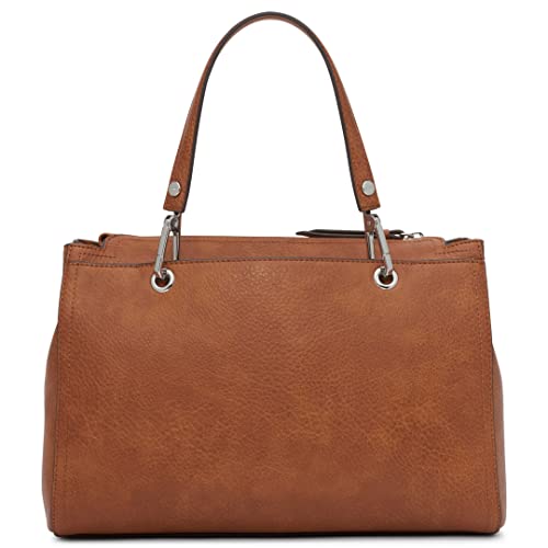Calvin Klein Reyna Novelty Satchel, Caramel Mix