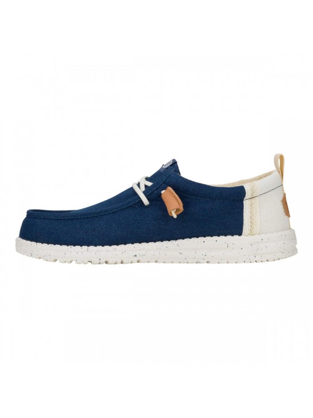 Wally Craft Linen - White/Sargasso Blue