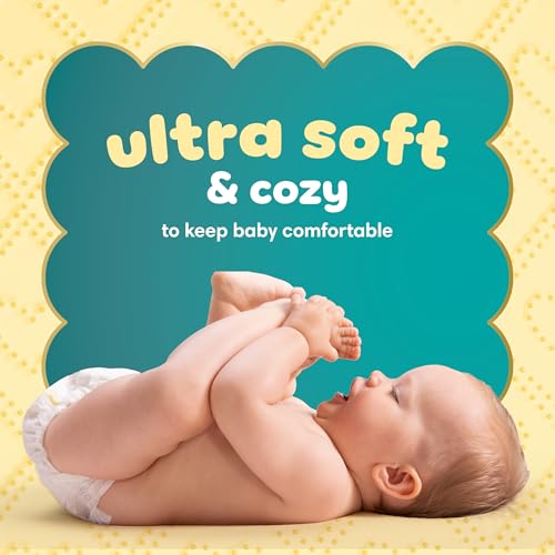 Pampers Swaddlers Diapers, Size 3 (13-26 lbs), 168 Count, Absorbent, Keeps Baby Dry and Comfortable, Skin Safe Disposable Baby Diaper